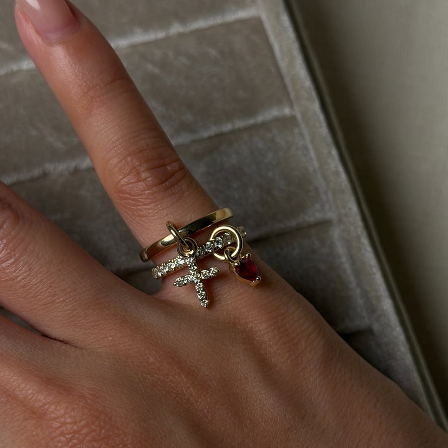 Christ Stack Ring