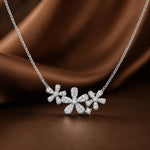 Starburst Petal Cluster Necklace