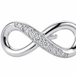 Infinity Stud Earrings