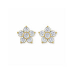Diamond Daisy Studs