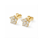 Diamond Daisy Studs