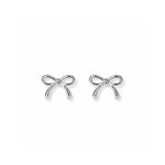 Bow Knot Silver Studs