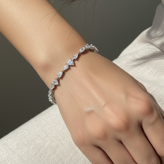 Mixed-Cut Stone Baguette Bracelet Mini Match