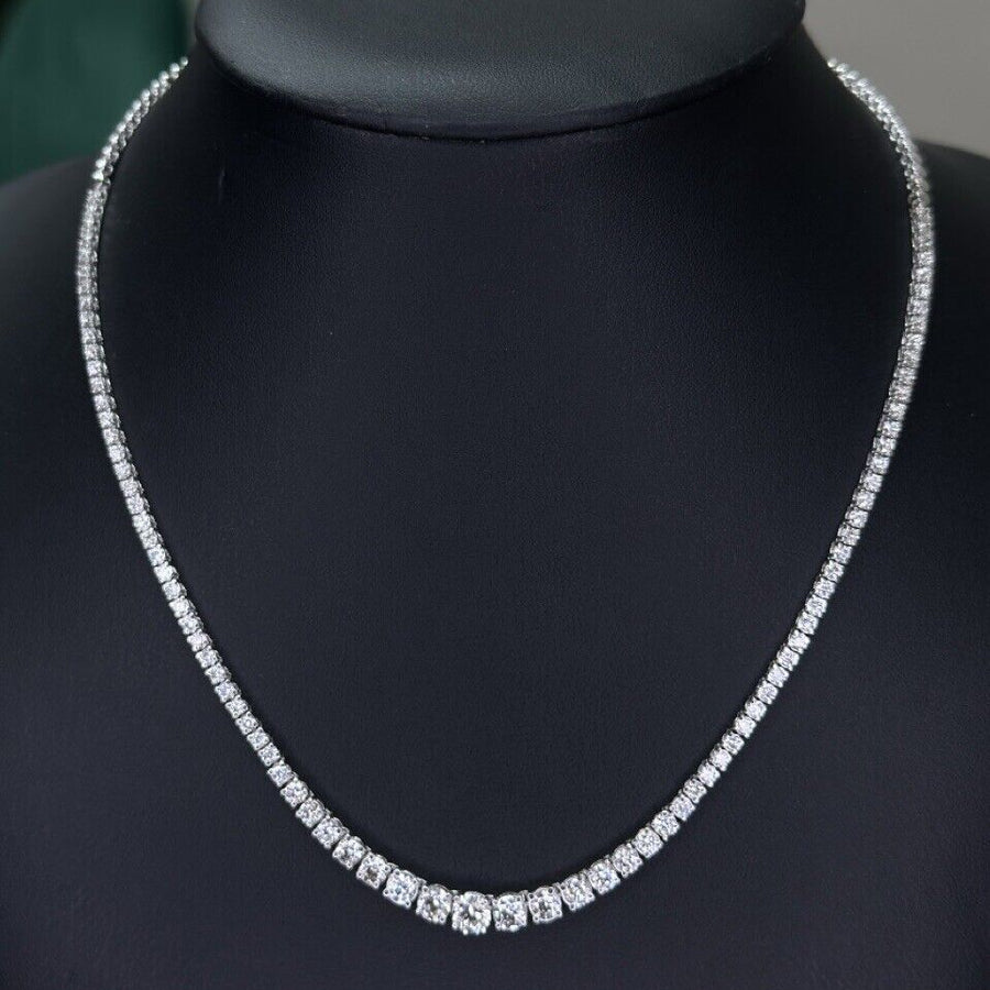 Riviera Diamond Tennis Necklace