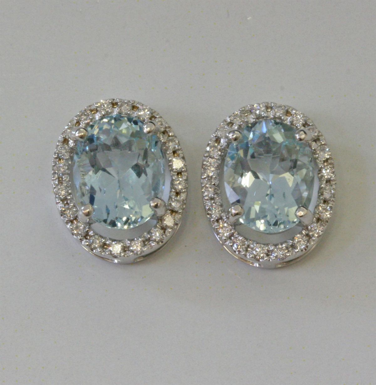 Celeste Aquamarine Studs