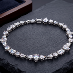 Mixed-Cut Stone Baguette Bracelet Mini Match