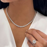 Riviera Diamond Tennis Necklace