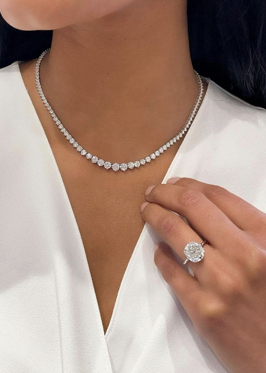 Diamond Tennis Necklace