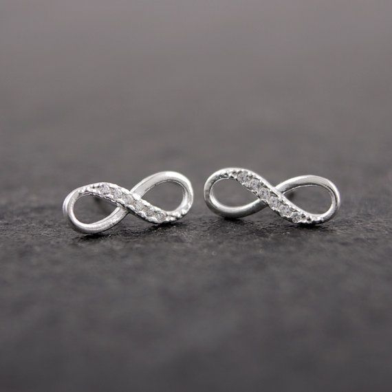 Infinity Stud Earrings