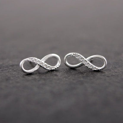 Infinity Stud Earrings