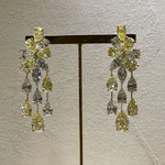 Golden Cascade Earrings