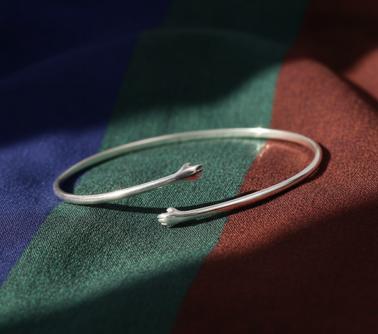 Sterling Silver Hug Bracelet