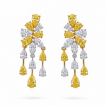 Golden Cascade Earrings