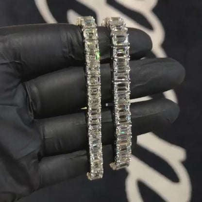 Emerald Cut Tennis Bracelet