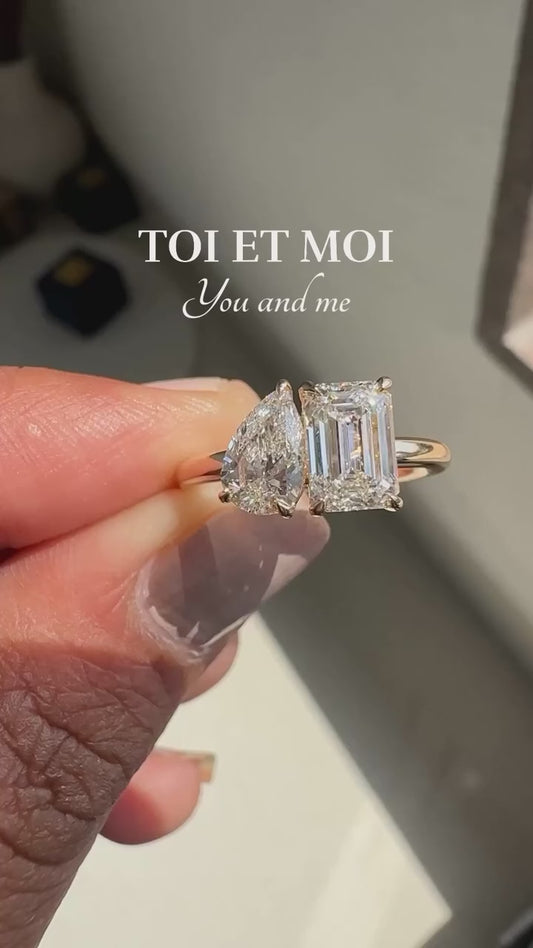Toi-Et-Moi Ring