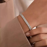 Emerald Cut Tennis Bracelet