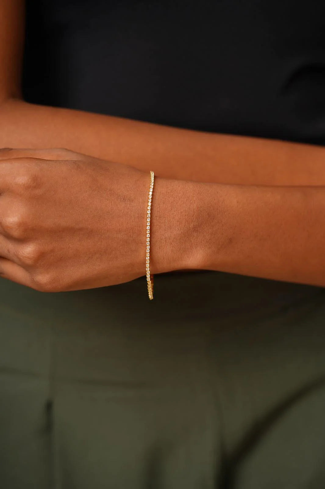 Rose Gold Tennis Bracelet