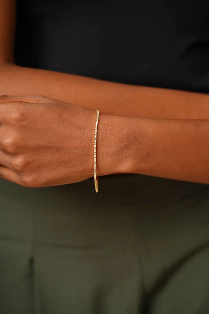 Rose Gold Tennis Bracelet