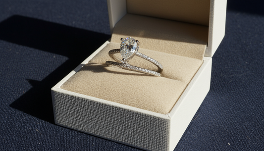 Solitaire Pear-Cut Ring